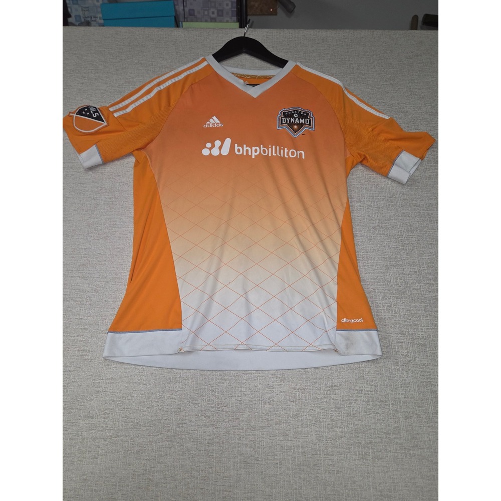 Adidas Houston Dynamo MLS ClimaCool Soccer Jersey Youth XL 15-16 Orange BHP
